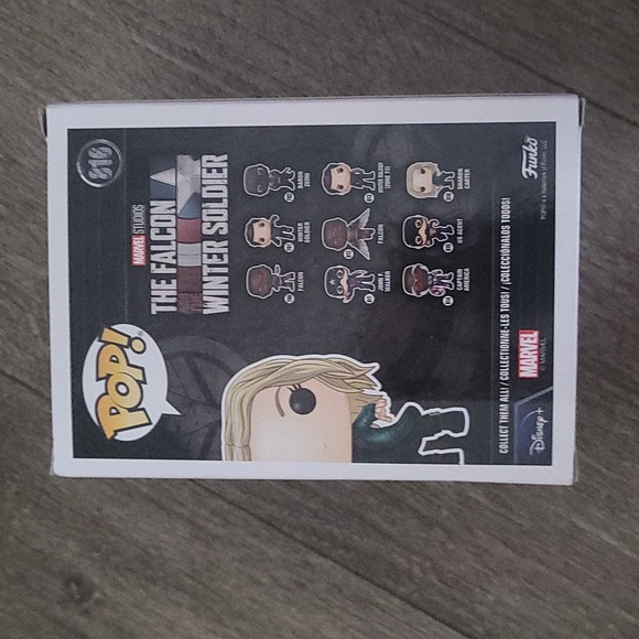 (J22) Funko The falcon and the winter solider SHARON CARTER FUNKO - Picture 2 of 3